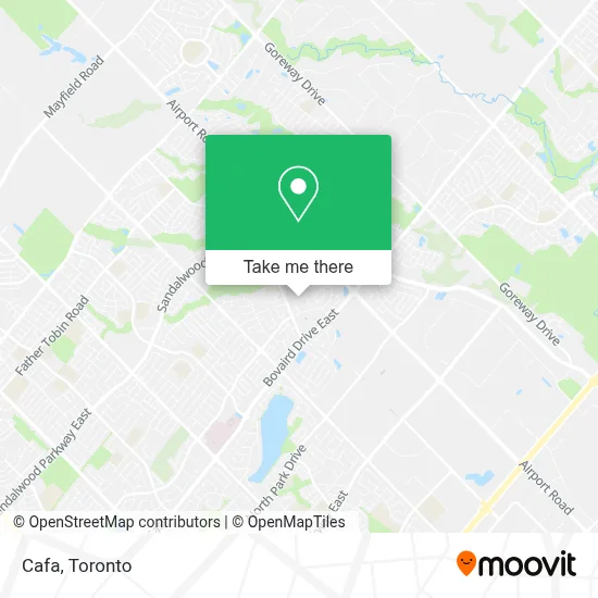 Cafa map