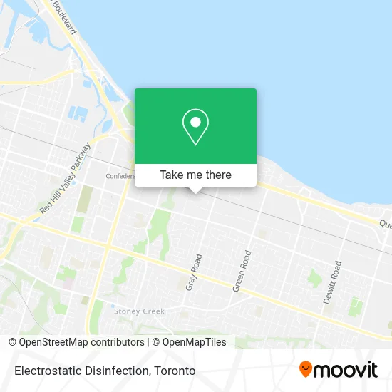 Electrostatic Disinfection map
