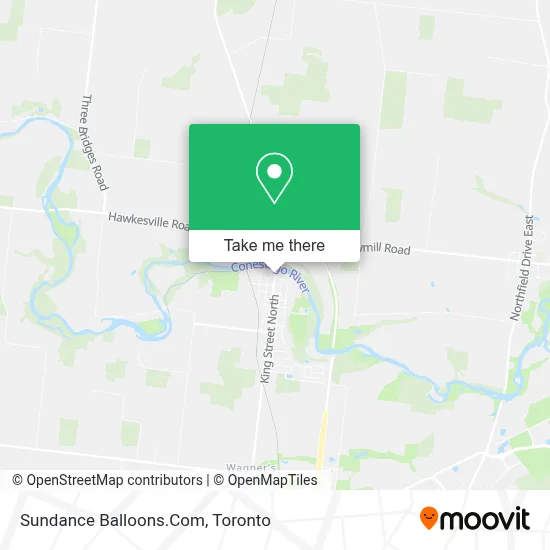 Sundance Balloons.Com map