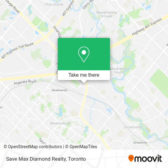 Save Max Diamond Realty map