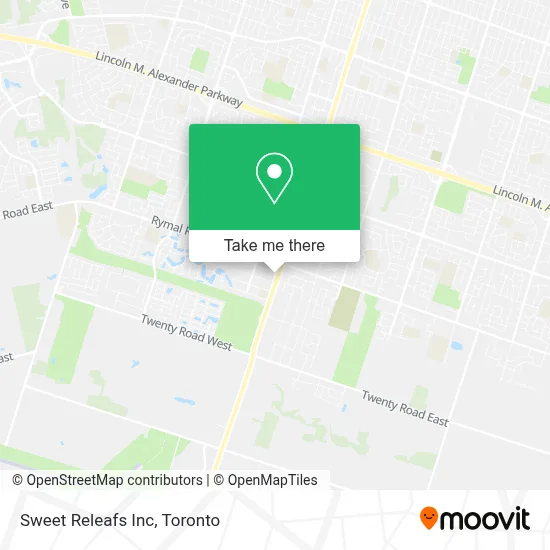Sweet Releafs Inc map