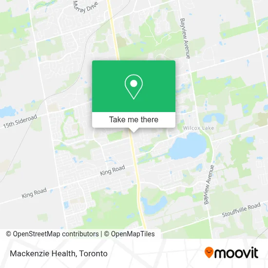 Mackenzie Health map