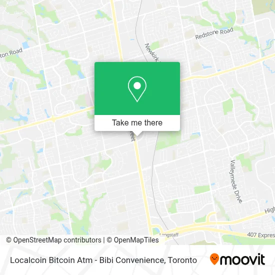 Localcoin Bitcoin Atm - Bibi Convenience map
