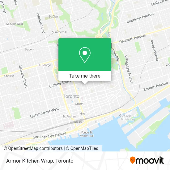 Armor Kitchen Wrap map