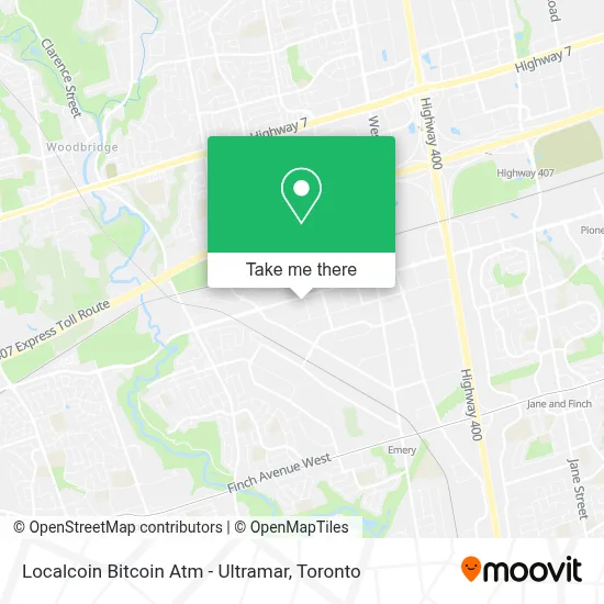 Localcoin Bitcoin Atm - Ultramar map