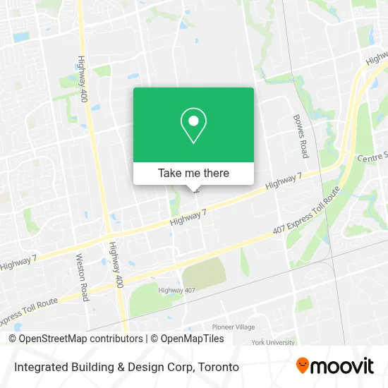 Integrated Building & Design Corp map