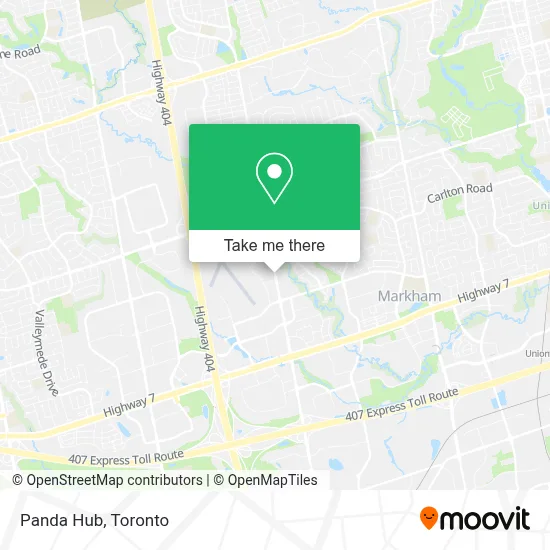 Panda Hub map