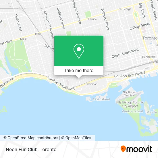 Neon Fun Club map