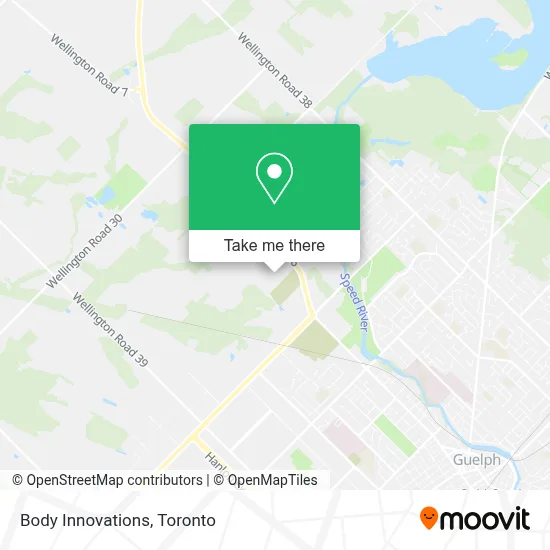 Body Innovations map