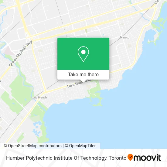 Humber Polytechnic Institute Of Technology map