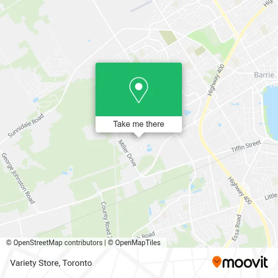 Variety Store map