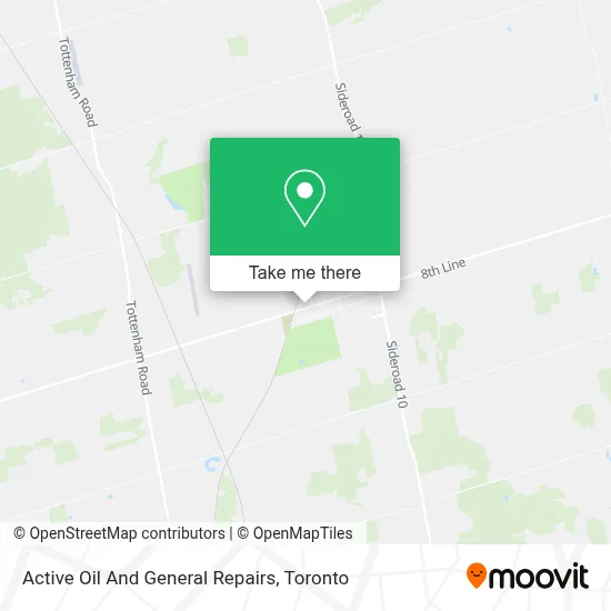 Active Oil And General Repairs map