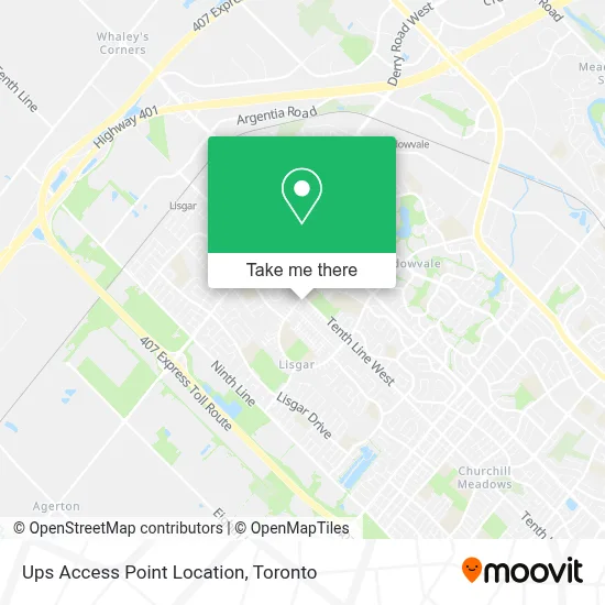 Ups Access Point Location plan