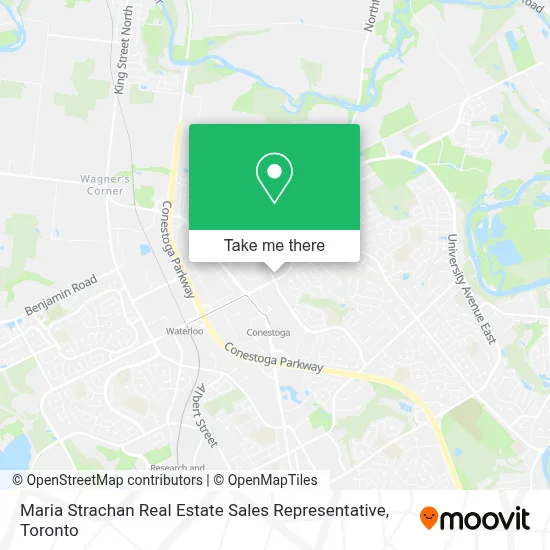 Maria Strachan Real Estate Sales Representative map