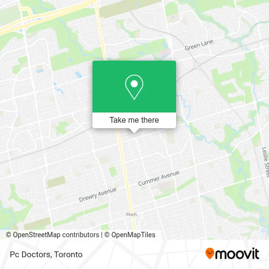 Pc Doctors map