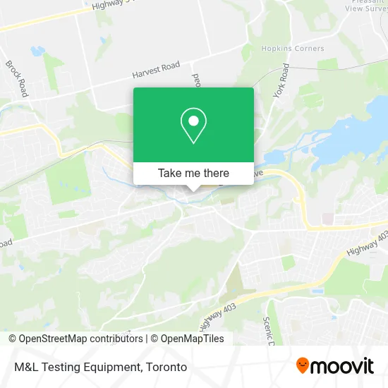 M&L Testing Equipment map