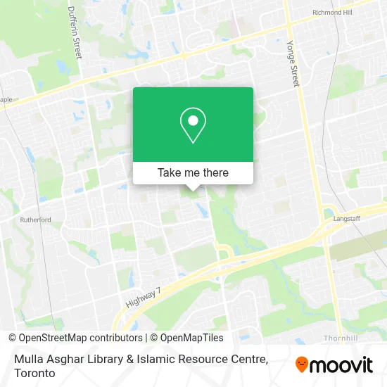 Mulla Asghar Library & Islamic Resource Centre map