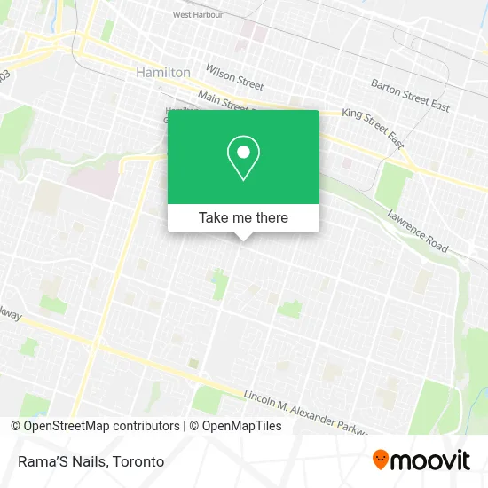 Rama’S Nails map