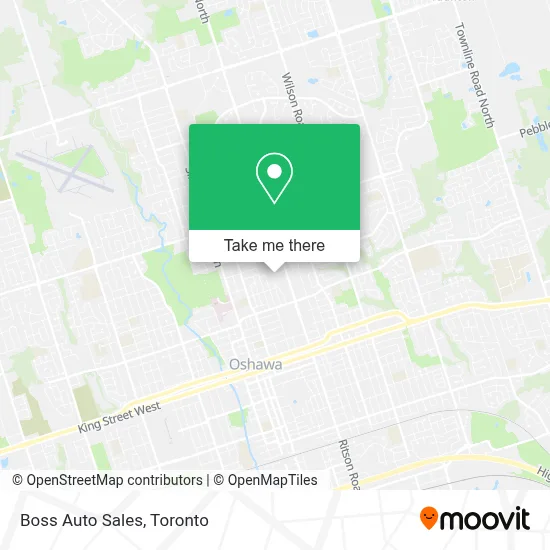 Boss Auto Sales map