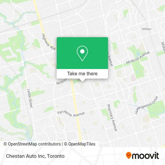 Chestan Auto Inc map