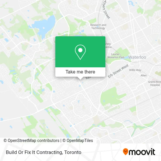 Build Or Fix It Contracting map