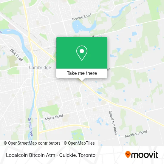 Localcoin Bitcoin Atm - Quickie map