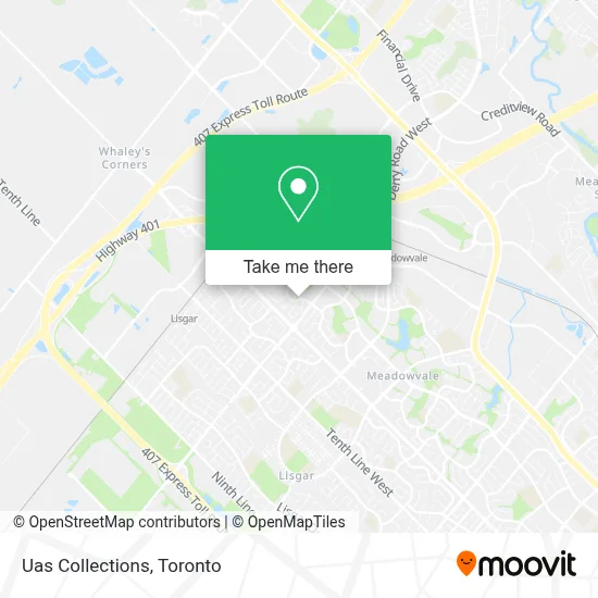 Uas Collections map