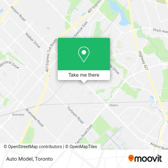 Auto Model map