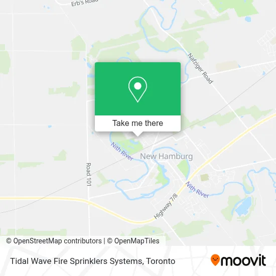 Tidal Wave Fire Sprinklers Systems map