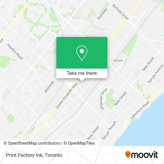 Print Factory Ink map