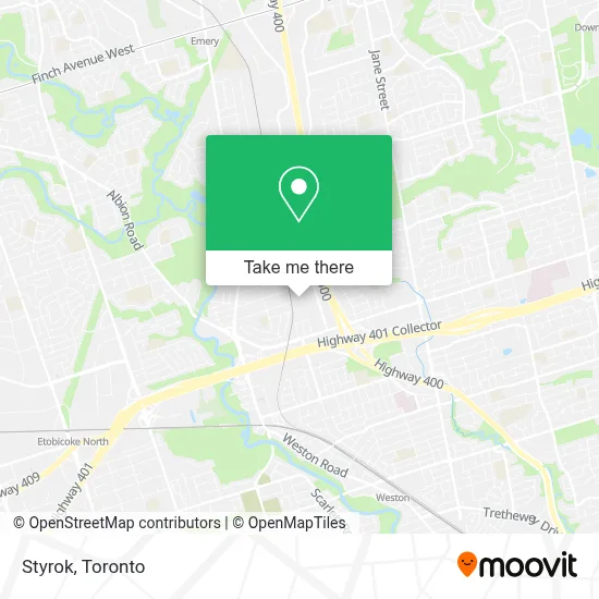 Styrok map