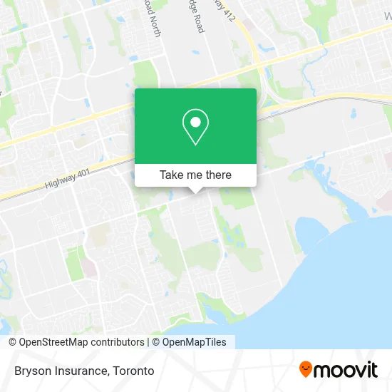 Bryson Insurance map