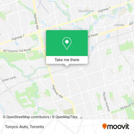 Tonyco Auto map