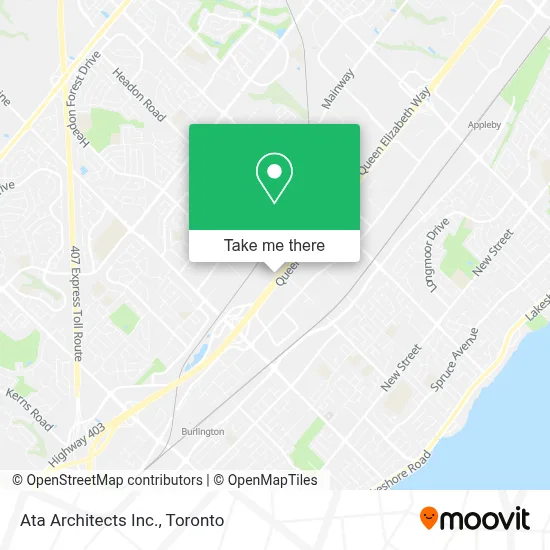 Ata Architects Inc. map