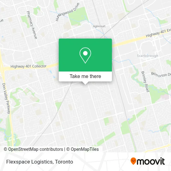 Flexspace Logistics map