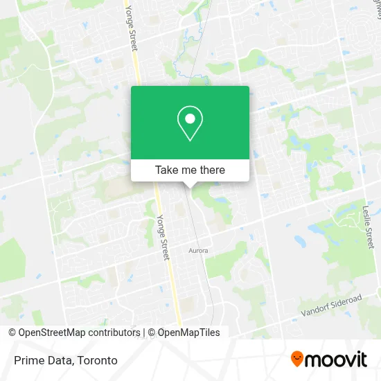 Prime Data map