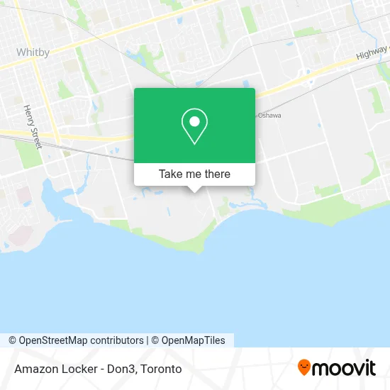 Amazon Locker - Don3 map