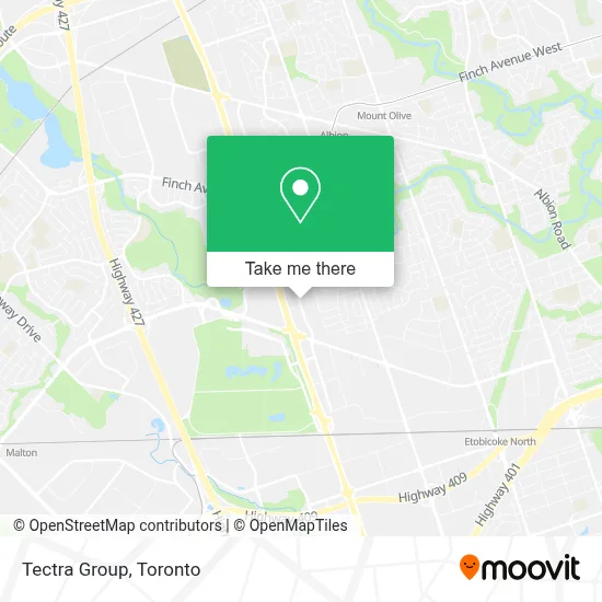 Tectra Group map