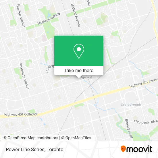 Power Line Series map