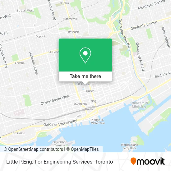 Little P.Eng. For Engineering Services map