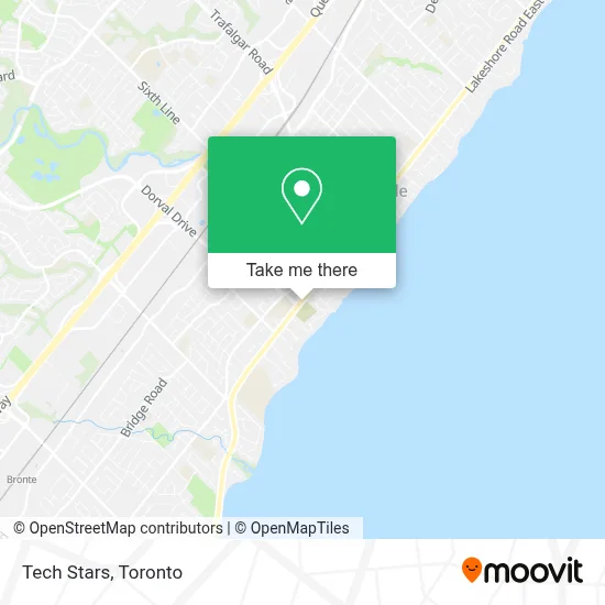 Tech Stars map