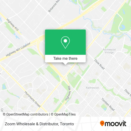 Zoom Wholesale & Distributor map