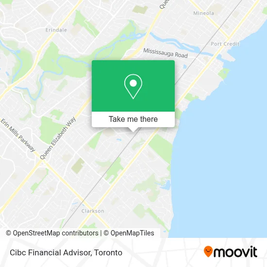 Cibc Financial Advisor map