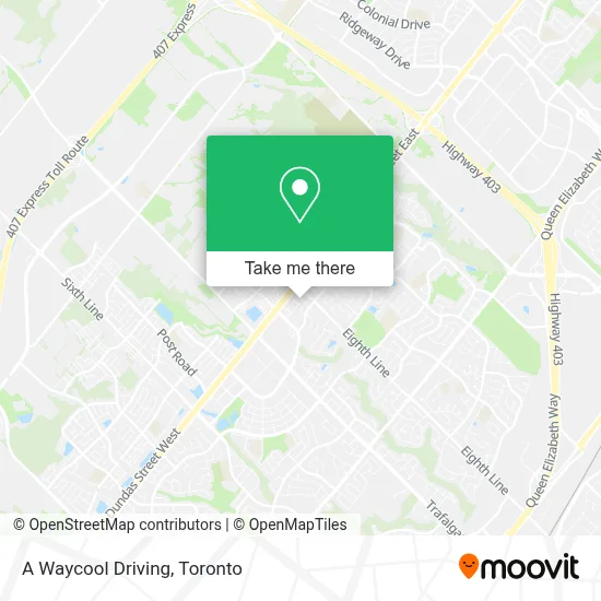 A Waycool Driving map