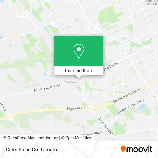 Color Blend Co map