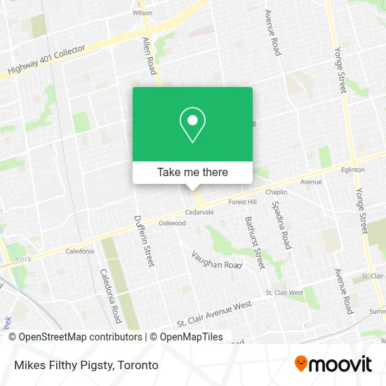 Mikes Filthy Pigsty map