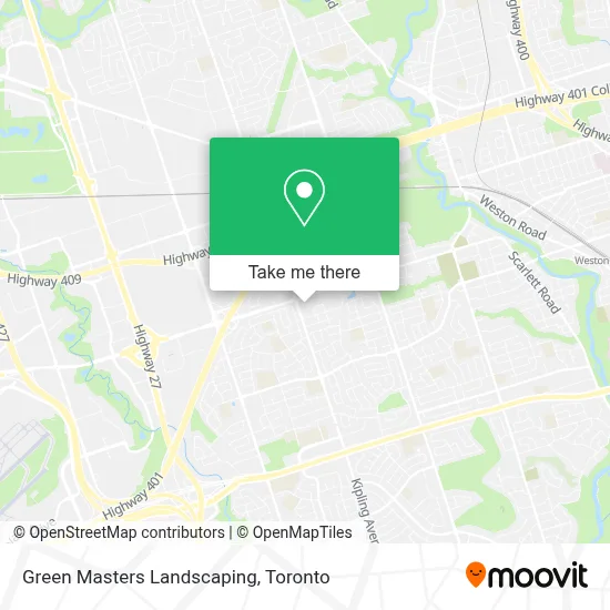 Green Masters Landscaping map