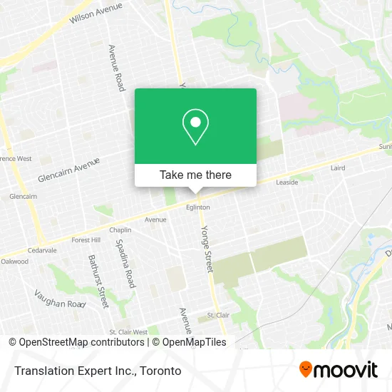 Translation Expert Inc. map