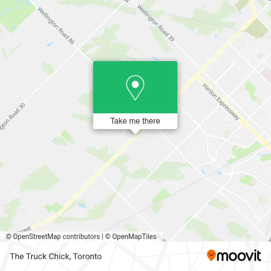 The Truck Chick map