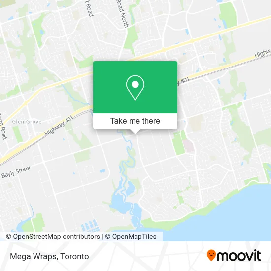 Mega Wraps map